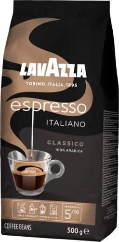 Lavazza Espresso Italiano Classico Koffiebonen - 500 Gram X4 -Koffiebenodigdheden Winkel 593x1200