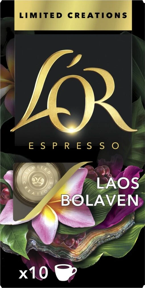 L'OR Espresso Limited Creations Laos Bolaven Koffiecups - Intensiteit 7/12 - 10 X 10 Capsules -Koffiebenodigdheden Winkel 606x1200 11