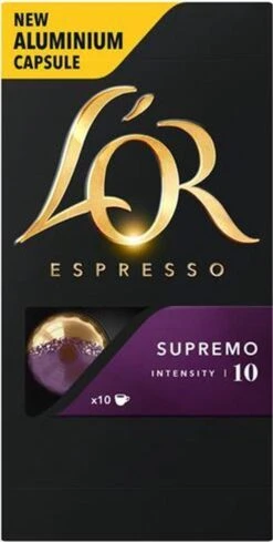 L'OR Espresso Supremo Koffiecups - Intensiteit 10/12 - 10 X 10 Capsules -Koffiebenodigdheden Winkel 606x1200 7