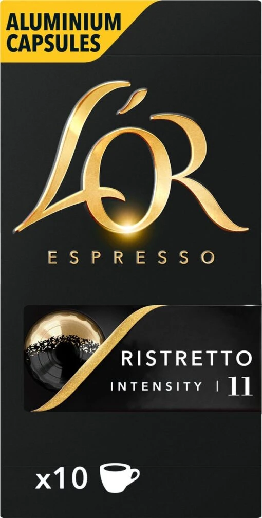 L'OR Espresso Ristretto (11) - 10 X 10 Koffiecups -Koffiebenodigdheden Winkel 607x1200 1