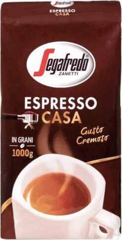 Segafredo Espresso Casa Koffiebonen - 1 Kg -Koffiebenodigdheden Winkel 613x1200 1