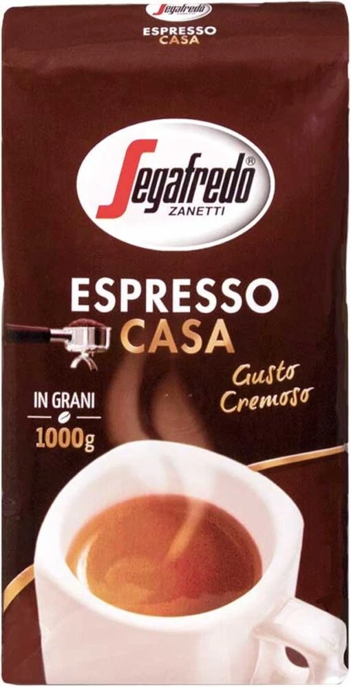 Segafredo Espresso Casa Koffiebonen - 1 Kg -Koffiebenodigdheden Winkel 613x1200 1