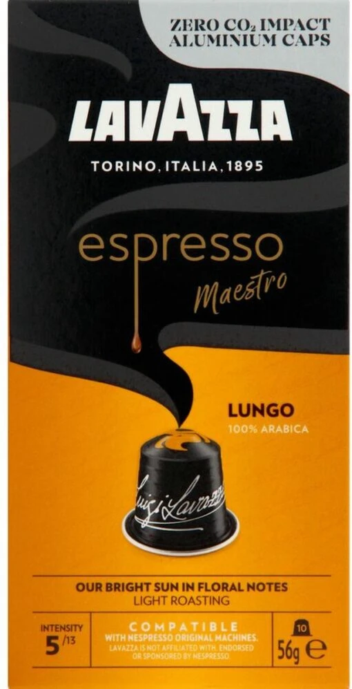 Lavazza Espresso Lungo - Aluminium Nespresso Capsules - 10 Stuks -Koffiebenodigdheden Winkel 614x1200 2