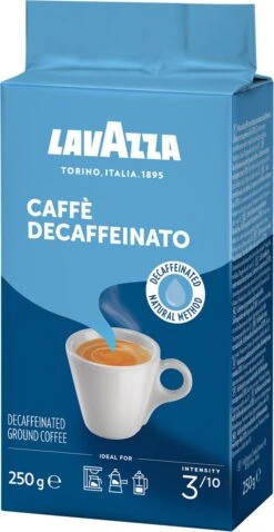 Lavazza Caffe Decaffeinato Filterkoffie - 250 Gram X8 -Koffiebenodigdheden Winkel 620x1200