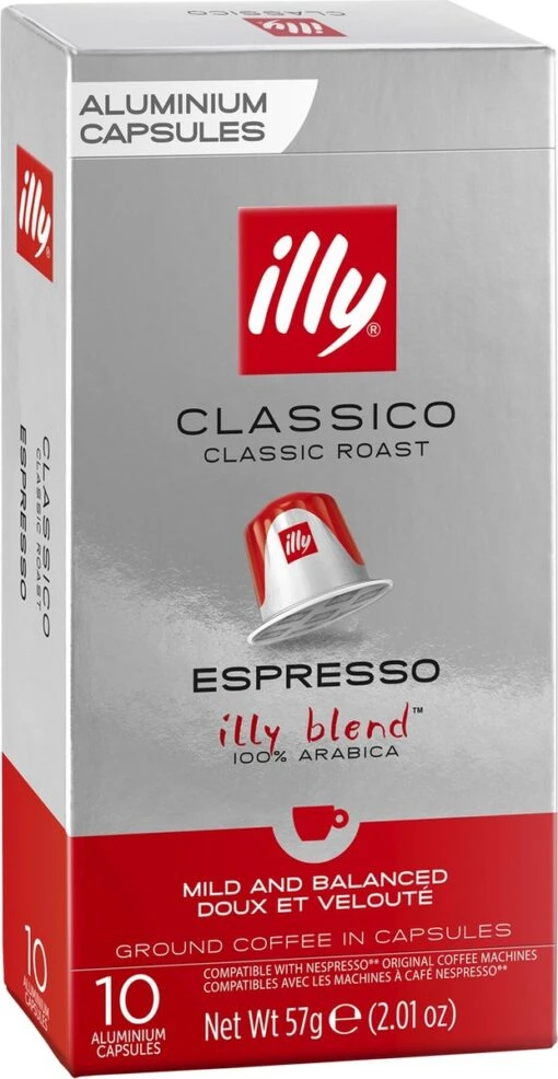 Illy Espresso Classico Koffiecups - Intensiteit 5/9 - 10 X 10 Capsules -Koffiebenodigdheden Winkel 621x1200 2