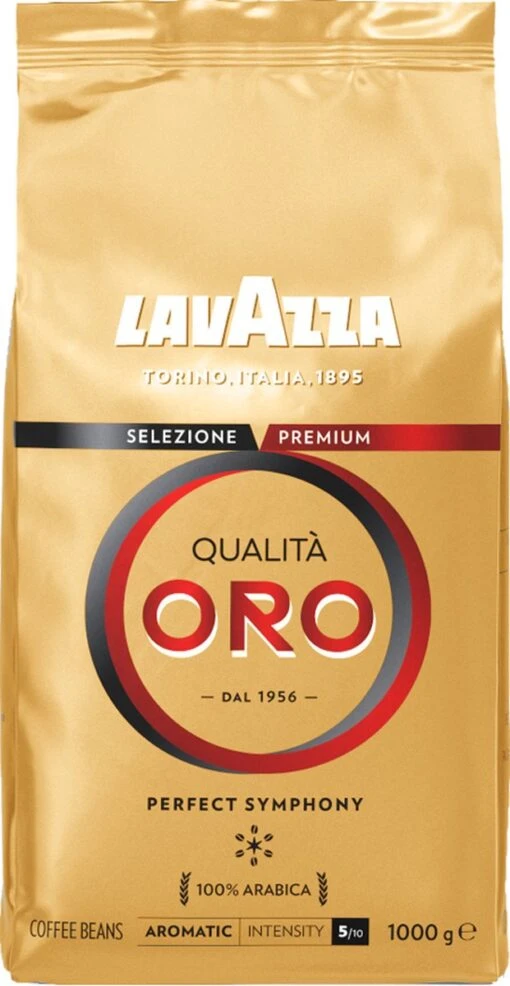 Lavazza Qualita Oro Koffiebonen -1 X 1 Kg -Koffiebenodigdheden Winkel