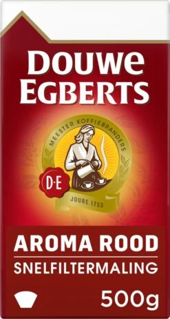 Douwe Egberts Aroma Rood Filterkoffie - 6 X 500 Gram -Koffiebenodigdheden Winkel 642x1200 3