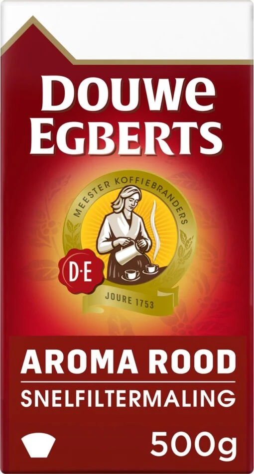 Douwe Egberts Aroma Rood Filterkoffie - 15 X 500 Gram -Koffiebenodigdheden Winkel 643x1200 4