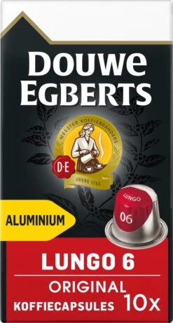 Douwe Egberts Lungo Original Koffiecups - Intensiteit 6/12 - 10 X 10 Capsules -Koffiebenodigdheden Winkel 643x1200 5