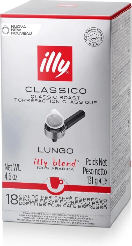 Illy - E.S.E. Servings Classico Lungo 12 X 18 Stuks -Koffiebenodigdheden Winkel 643x1200 6