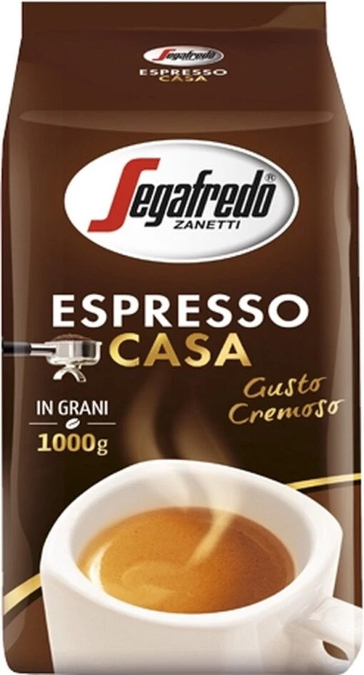 Segafredo Espresso Casa Koffiebonen - 1 Kg -Koffiebenodigdheden Winkel 647x1200 1