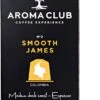 Aroma Club - Nespresso Compatible Capsules (120 St.) - No. 2 Smooth James - Intensiteit 3/5 - Espresso & Lungo - 100% Aluminium Koffiecups -Koffiebenodigdheden Winkel 661x1200 1