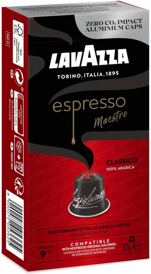 LAVAZZA Classico 100 Stuks -Koffiebenodigdheden Winkel 662x1200 2