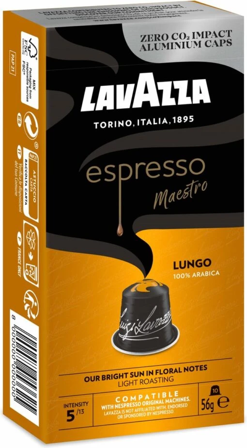 LAVAZZA Lungo 100 Stuks -Koffiebenodigdheden Winkel 663x1200 2