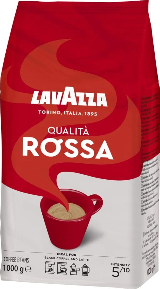 Lavazza Qualita Rossa Koffiebonen - 1 Kg -Koffiebenodigdheden Winkel 665x1200 1