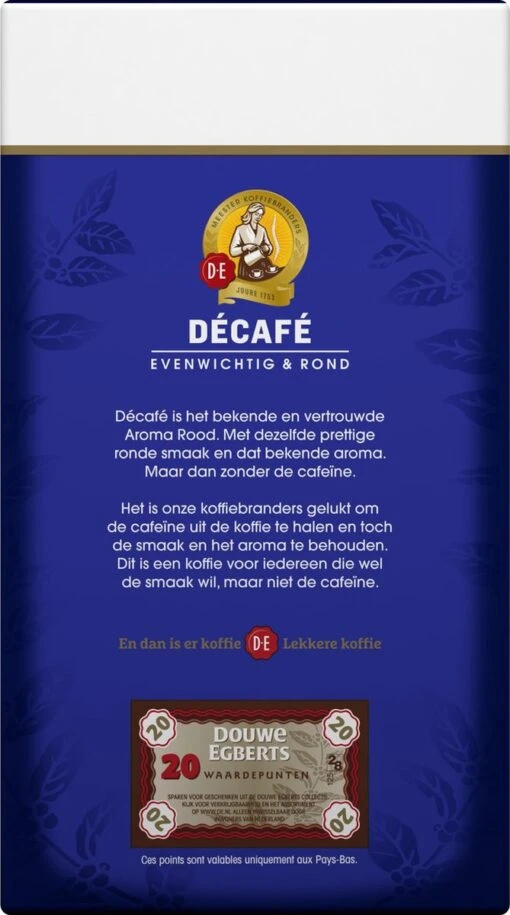 Douwe Egberts Decafé Filterkoffie - 6 X 500 Gram -Koffiebenodigdheden Winkel 669x1200 8