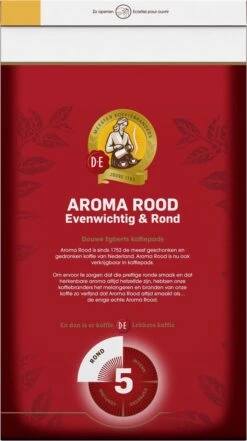 Douwe Egberts Aroma Rood Koffiepads - 4 X 54 Pads -Koffiebenodigdheden Winkel 672x1200 1