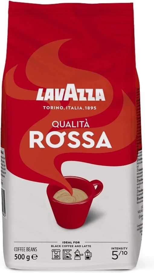 Lavazza Qualita Rossa Koffiebonen - 500 Gram X4 -Koffiebenodigdheden Winkel 677x1200 1