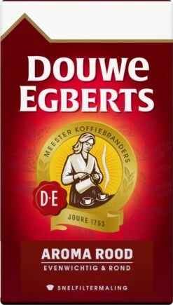 Douwe Egberts Aroma Rood Filterkoffie - 24 X 250 Gram -Koffiebenodigdheden Winkel 681x1200 1