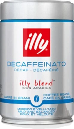 Illy Cafeïnevrij Koffiebonen - 250 Gram -Koffiebenodigdheden Winkel 690x1200