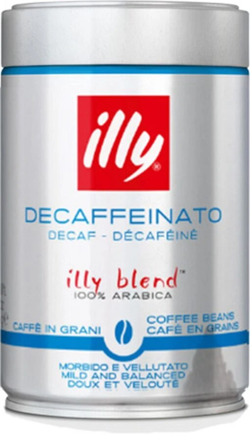 Illy Cafeïnevrij Koffiebonen - 250 Gram -Koffiebenodigdheden Winkel