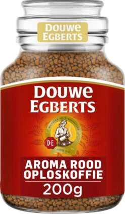 Douwe Egberts Aroma Rood Oploskoffie - 6 X Pot Van 200 Gram -Koffiebenodigdheden Winkel 701x1200