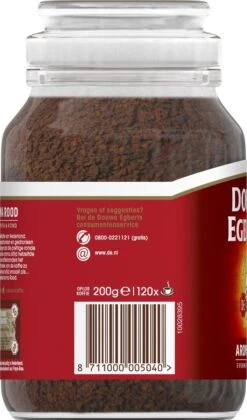 Douwe Egberts Aroma Rood Oploskoffie - 6 X Pot Van 200 Gram -Koffiebenodigdheden Winkel 706x1200