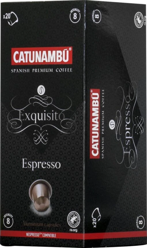 Catunambú Cups - Espresso Exquisito 5 X 20 Cups -Koffiebenodigdheden Winkel