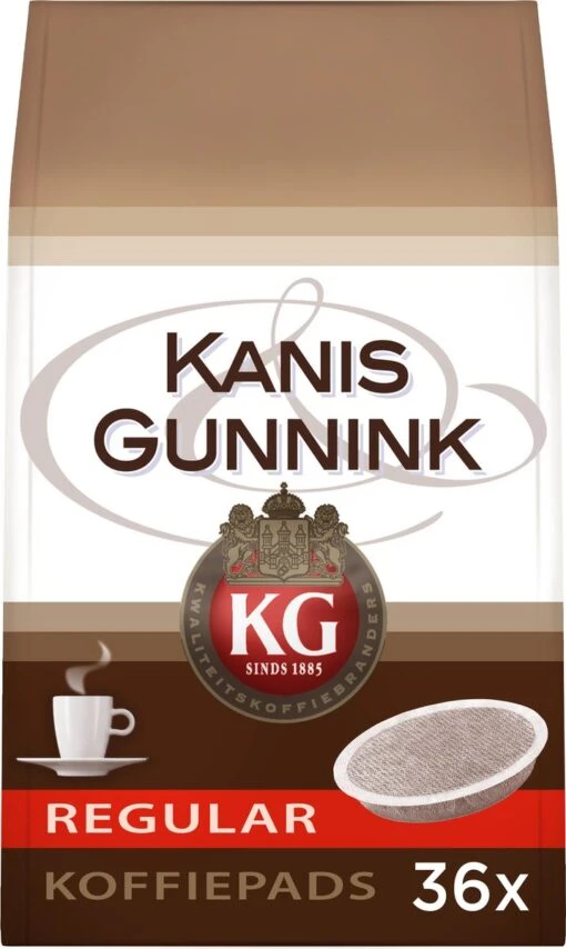 Kanis & Gunnink Regular Koffiepads - 10 X 36 Pads -Koffiebenodigdheden Winkel 717x1200 1