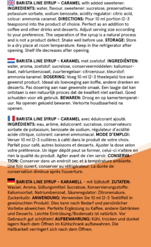 Fitcy | Koffiesiroop | Karamel | Barista Syrup | Zero | Vegan | Vetvrij | Suikervrij | Keto-vriendelijk | Koffie | Siroop| MET DOSEERPOMP | 1L -Koffiebenodigdheden Winkel 736x1200 1