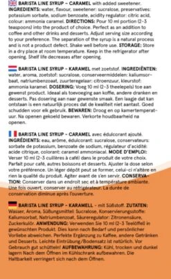 Fitcy | Koffiesiroop | Karamel | Barista Syrup | Zero | Vegan | Vetvrij | Suikervrij | Keto-vriendelijk | Koffie | Siroop | 1L -Koffiebenodigdheden Winkel 736x1200