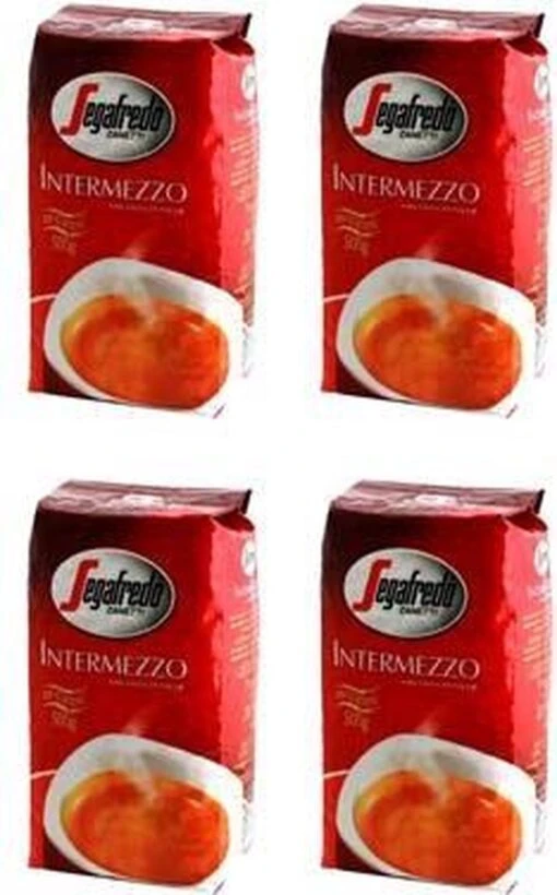 Segafredo Intermezzo Koffiebonen - 4 X 1 Kg -Koffiebenodigdheden Winkel