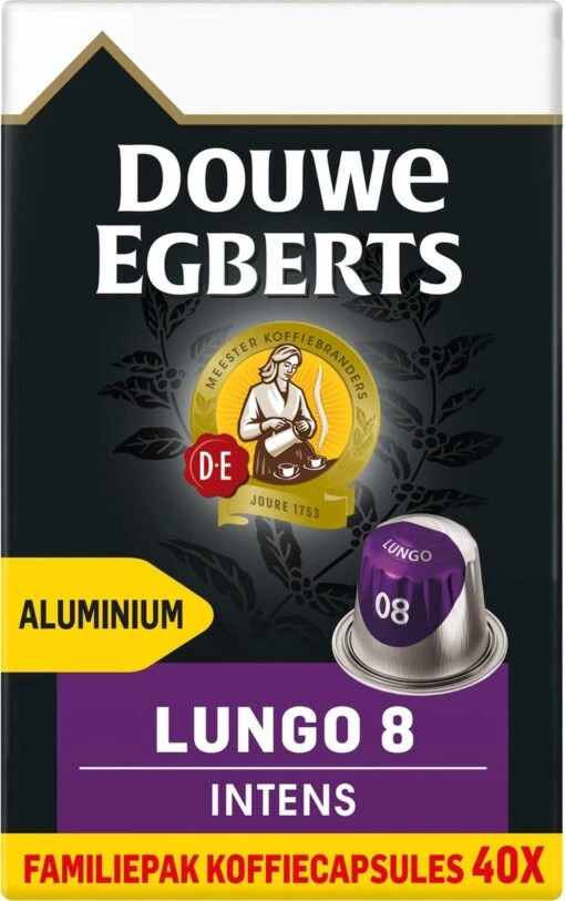 Douwe Egberts Lungo Intens (8) - 5 X 40 Koffiecups -Koffiebenodigdheden Winkel 753x1200 2