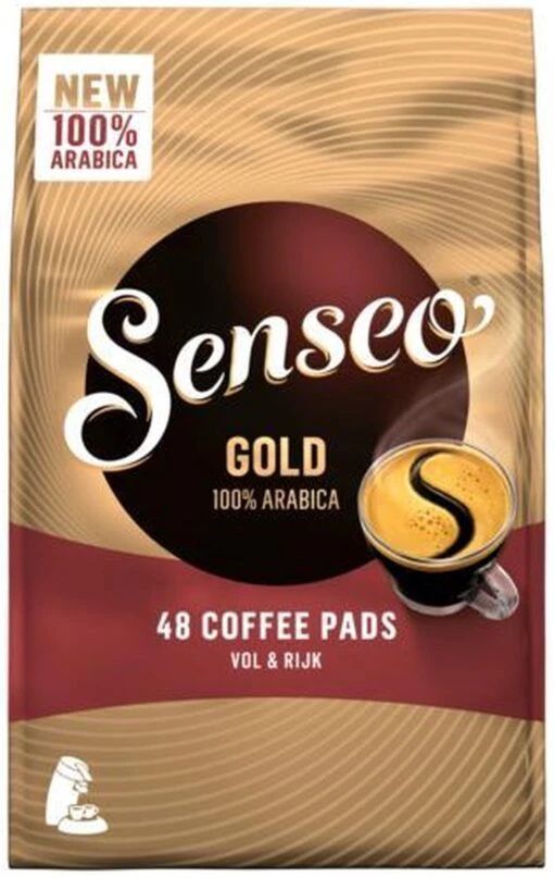 Senseo Gold Koffiepads 10 X 48 Stuks -Koffiebenodigdheden Winkel