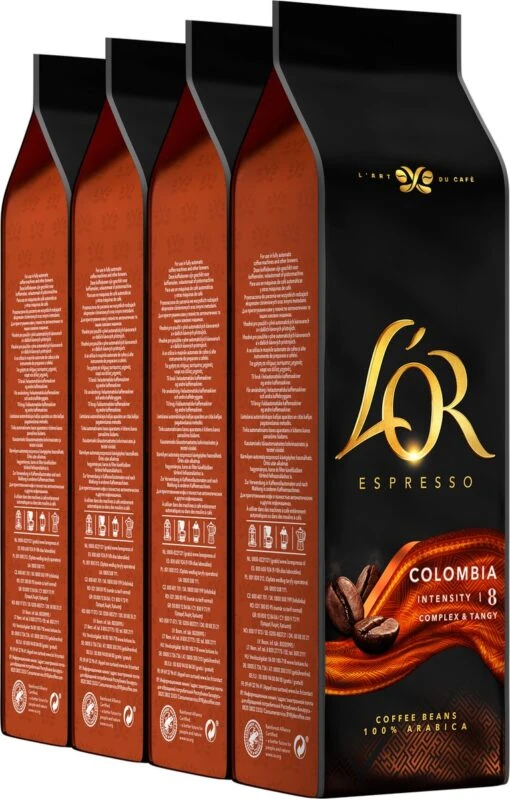 L'OR Espresso Origins Colombia Koffiebonen (8) - 4 X 500 Gram -Koffiebenodigdheden Winkel 766x1200 2