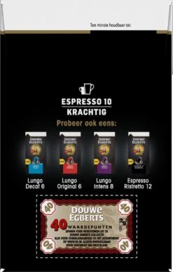 Douwe Egberts Espresso Krachtig (10) - 5 X 40 Koffiecups -Koffiebenodigdheden Winkel 766x1200 3