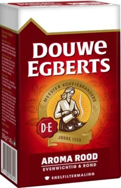 Douwe Egberts Aroma Rood Filterkoffie - 24 X 250 Gram -Koffiebenodigdheden Winkel 775x1200