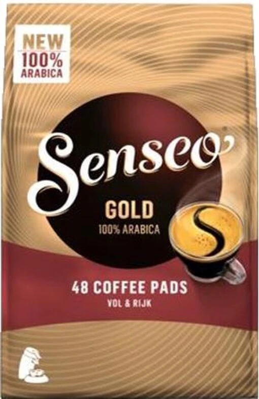 Senseo Gold Koffiepads 10 X 48 Stuks -Koffiebenodigdheden Winkel