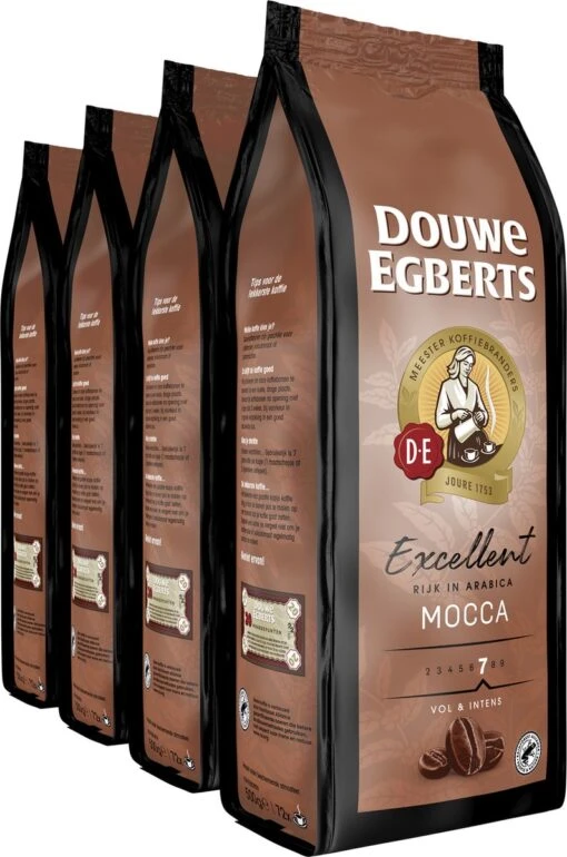 Douwe Egberts Mocca Koffiebonen - 4 X 500 Gram -Koffiebenodigdheden Winkel 795x1200 2