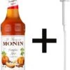 Monin Pumpkin Spice 70cl Koffiesiroop Met Doseer Pompje -Koffiebenodigdheden Winkel 811x1200