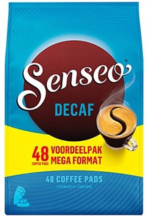 Senseo Decaf Koffiepads - 10 X 48 Stuks -Koffiebenodigdheden Winkel