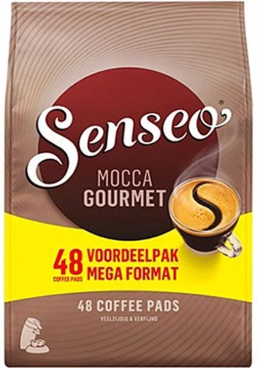 Senseo Mocca Gourmet Koffiepads - 10 X 48 Stuks -Koffiebenodigdheden Winkel