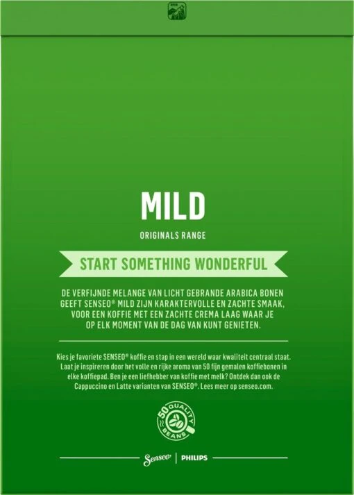 Senseo Mild Koffiepads - 3/9 Intensiteit - 10 X 36 Pads -Koffiebenodigdheden Winkel