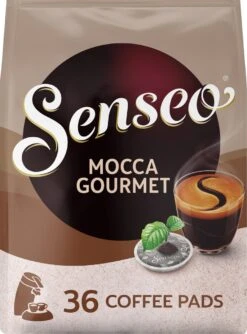 Senseo Mocca Gourmet Koffiepads - 4/9 Intensiteit - 10 X 36 Pads -Koffiebenodigdheden Winkel 887x1200 2