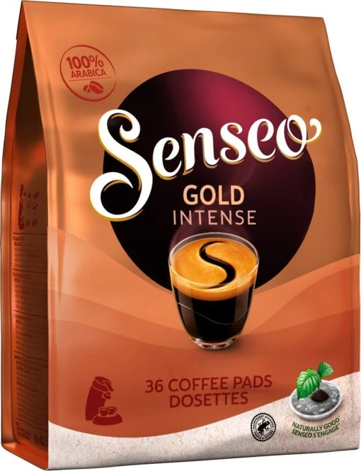 Senseo Gold Intense Koffiepads - 7/9 Intensiteit - 4 X 36 Pads -Koffiebenodigdheden Winkel 920x1200 1