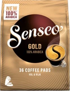 Senseo Gold Koffiepads - 5/9 Intensiteit - 10 X 36 Pads -Koffiebenodigdheden Winkel 925x1200