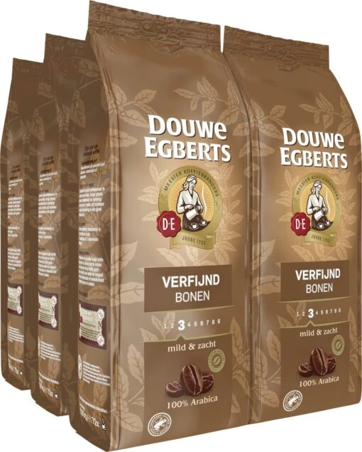 Douwe Egberts Verfijnd Koffiebonen - 4 X 500 Gram -Koffiebenodigdheden Winkel 962x1200 1