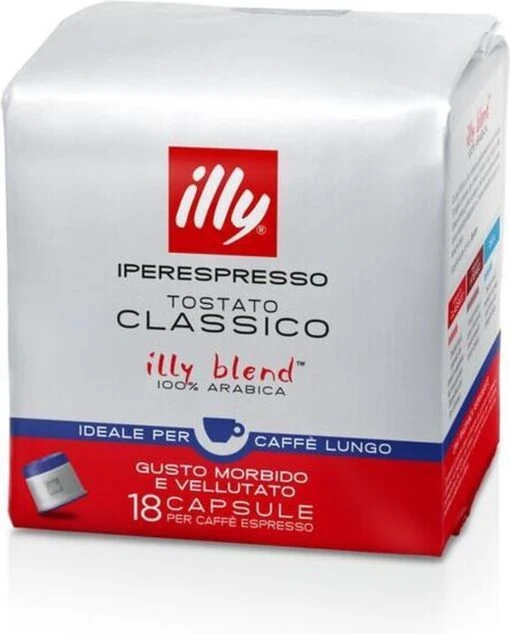 Illy Iperespresso Classico Lungo 18 Capsules -Koffiebenodigdheden Winkel 965x1200 1