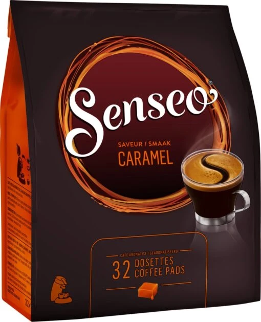 Senseo Caramel Koffiepads - 2/9 Intensiteit - 10 X 32 Pads -Koffiebenodigdheden Winkel 973x1200 1