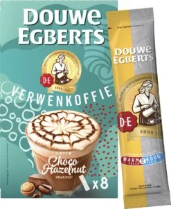 Douwe Egberts Latte Choco Hazelnut Oploskoffie - 5/9 Intensiteit - 5 X 8 Zakjes -Koffiebenodigdheden Winkel 980x1200 1